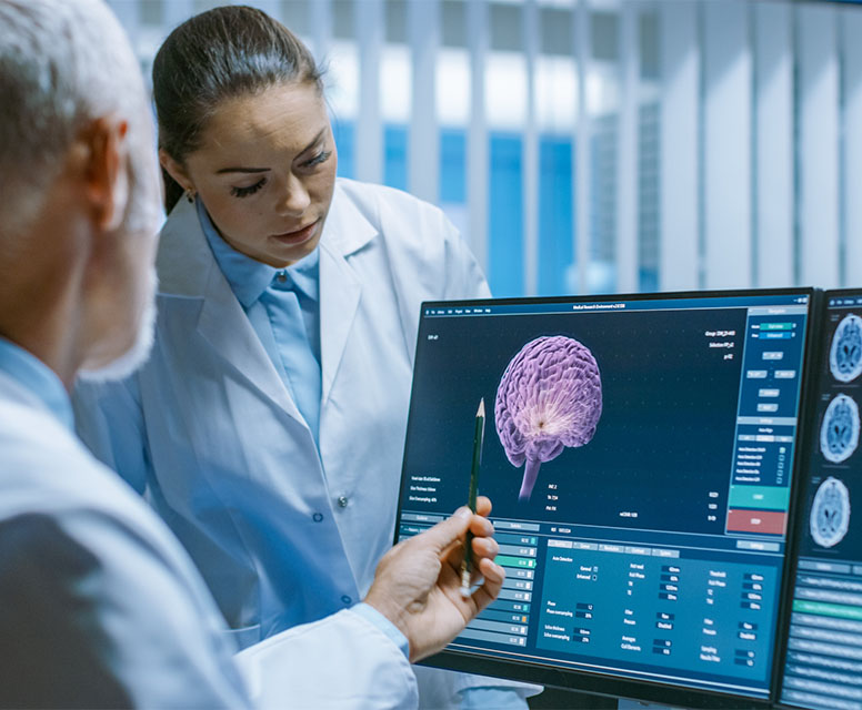 Scientists doing brain research on leucovorin and autism